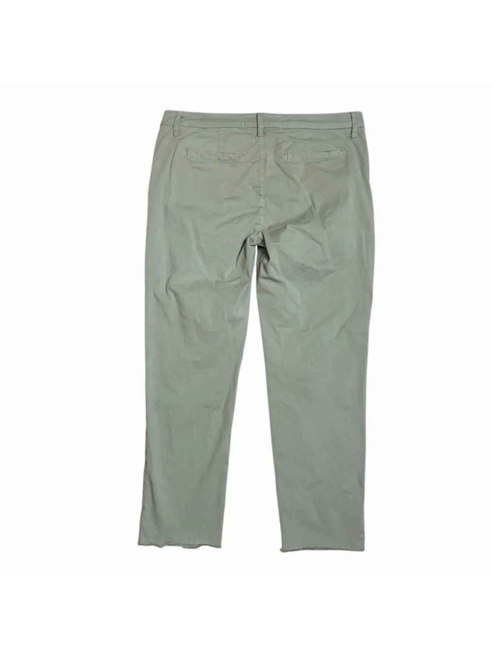 Frank & Eileen Wicklow Italian Performance Twill Chino Sage Green Size 6 NEW